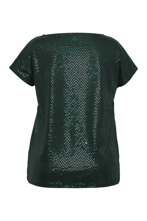 T-shirt à paillettes-Paprika-2