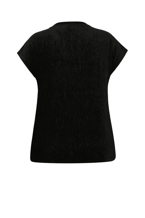 T-shirt en velours-Paprika-2