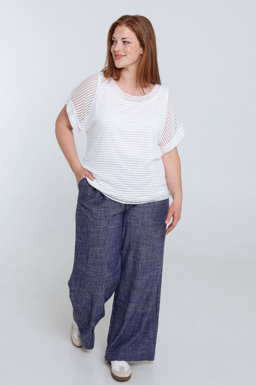 T-shirt filet uni-Paprika-8
