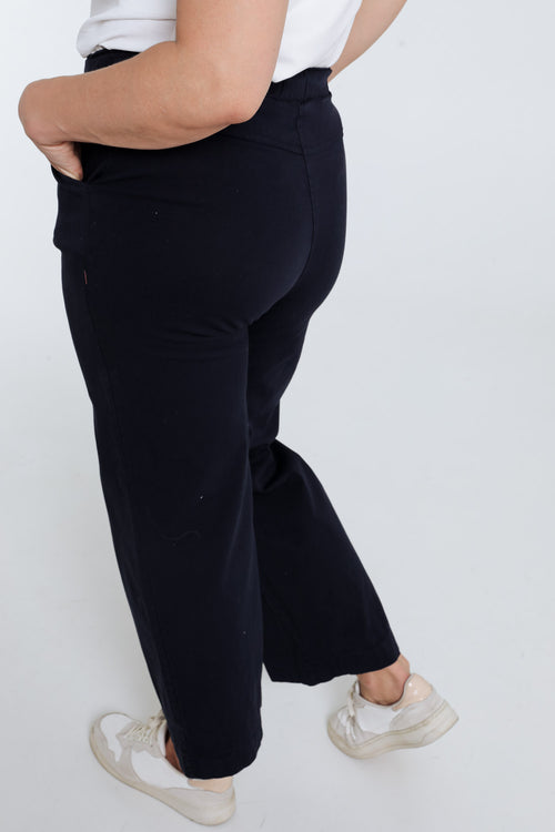 Pantalon chino jambe large uni-Paprika-5