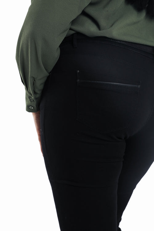 Pantalon bootleg Lara L 32-Paprika-4