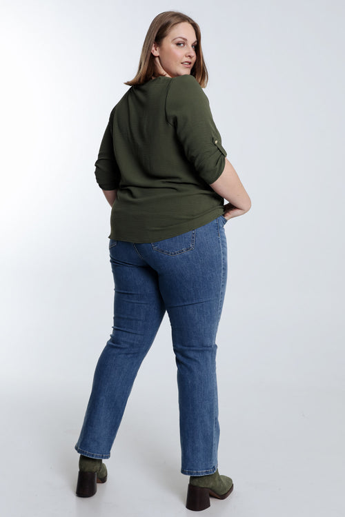 Blouse unie-Paprika-2