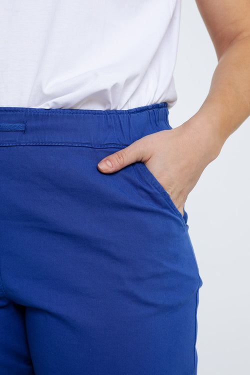 Pantalon chino en coton uni-Paprika-4