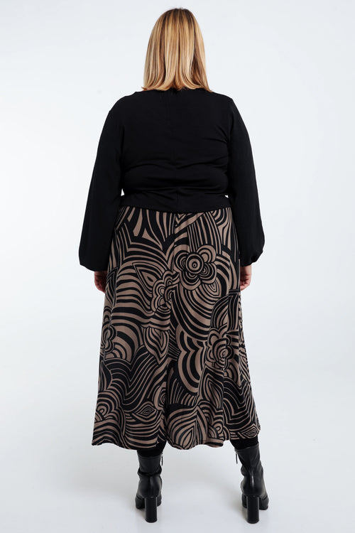 Zwart/Taupe / 40/42-Paprika-1