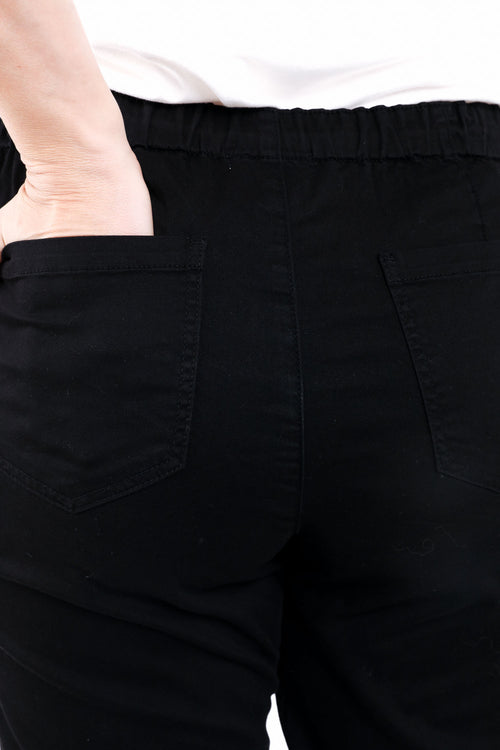 Chino en coton uni-Paprika-4