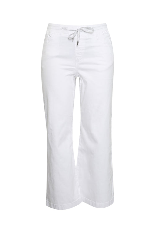 Jegging wijd Lolly 7/8 uni-Paprika-10