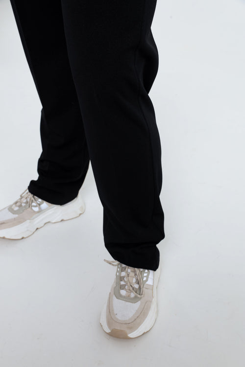 Pantalon slim avec surpiqûre-Paprika-5