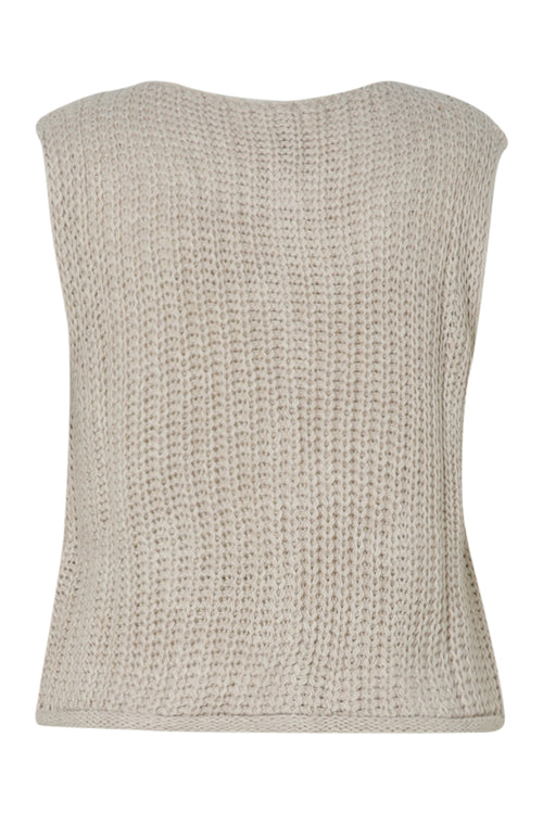Gilet court uni-Paprika-11