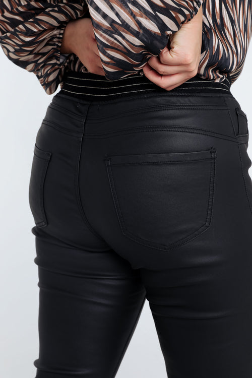 Jegging slim Lolly en coton-Paprika-6