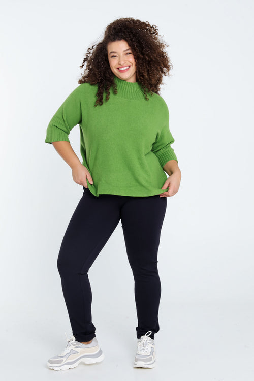 Jegging 7/8 uni-Paprika-8