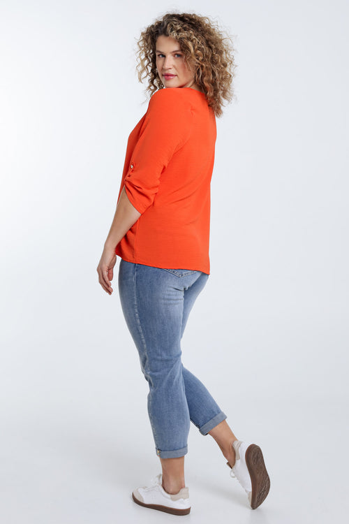 Blouse unie-Paprika-2