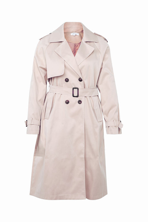 Trench à double boutonnage-Paprika-10