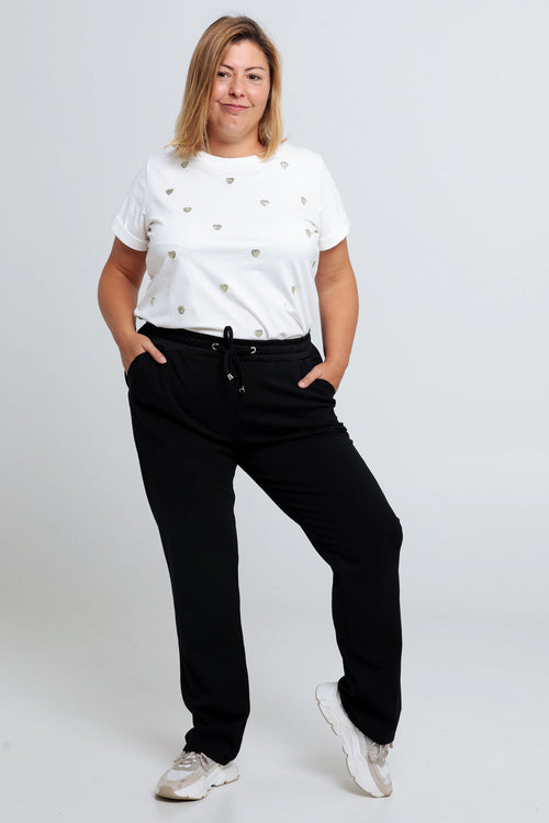 Pantalon 7/8 uni-Paprika-8