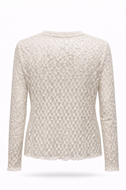 T-shirt van kant-Paprika-2