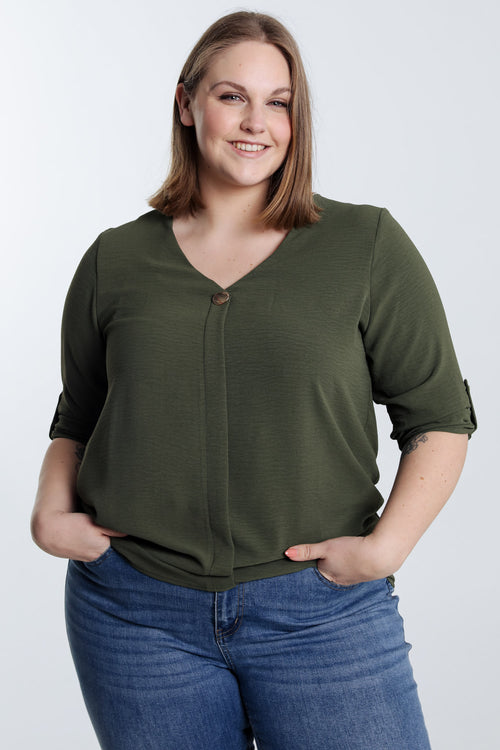 Blouse unie-Paprika-2