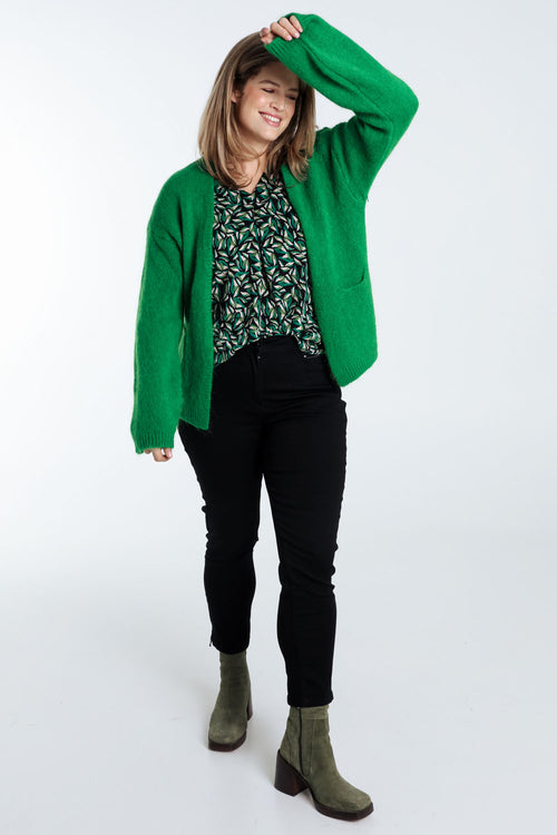 Cardigan uni-Paprika-9