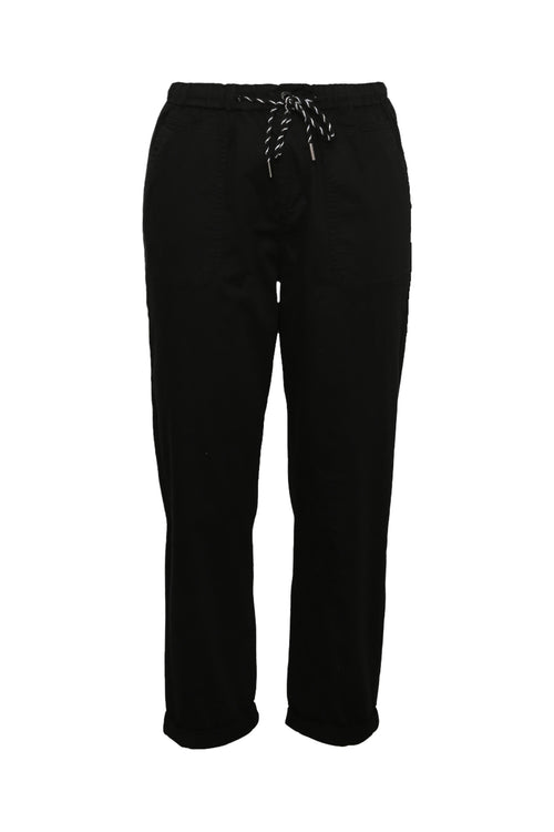 Chino en coton uni-Paprika-1