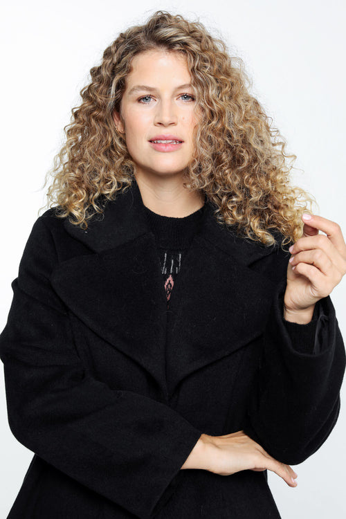 Manteau en laine-Paprika-4