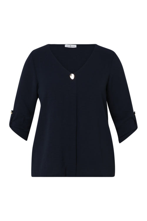 Effen blouse-Paprika-10