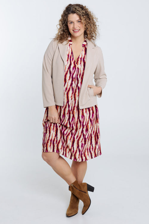 Veste biker unie-Paprika-9
