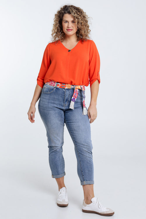 Blouse unie-Paprika-9