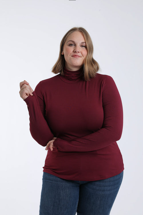 Gestreepte sweater met geborduurd hart-Paprika-3