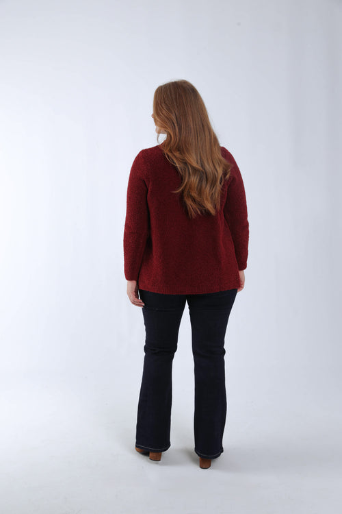 Effen gilet-Paprika-3