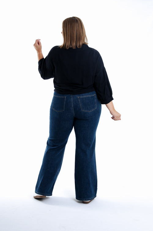 Jeans bootcut L34 Lara-Paprika-3