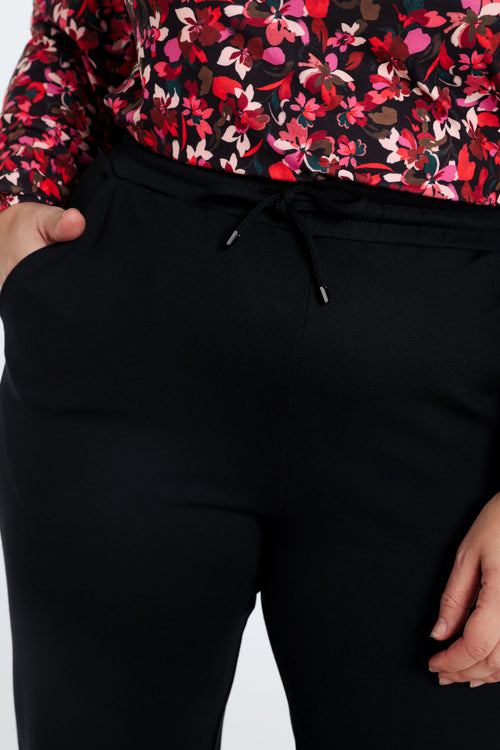 Pantalon large uni-Paprika-5