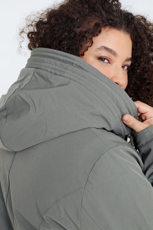 Parka à capuche amovible-Paprika-5