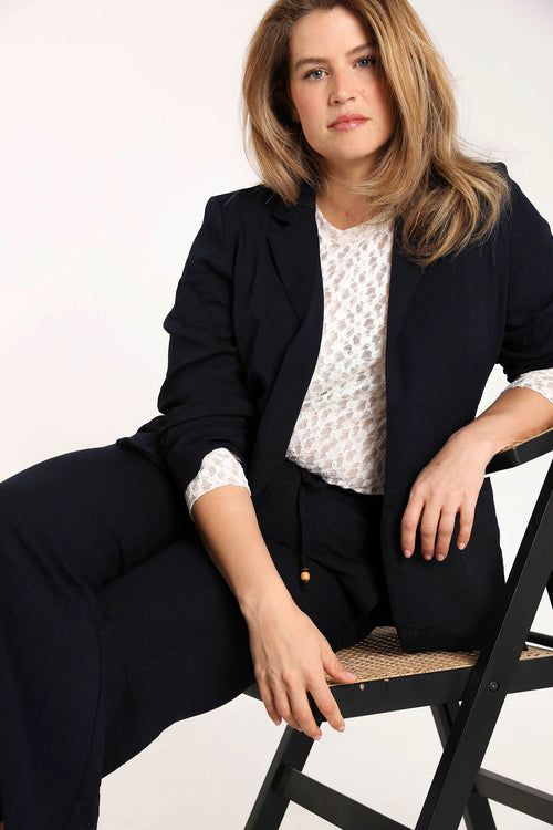 T-shirt van kant-Paprika-7