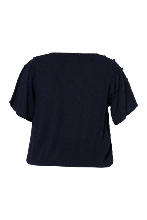 Effen viscose blouse-Paprika-11