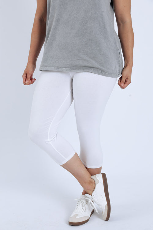 Corsaire legging en coton uni – Paprika1