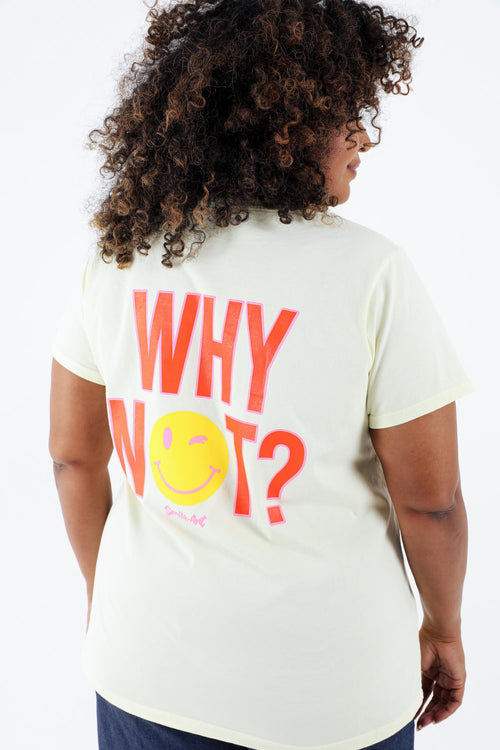 T-shirt van katoen met smile-print-Paprika-6