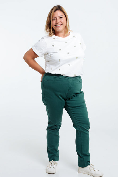 Jegging slim Lolly L32 en coton bio-Paprika-8