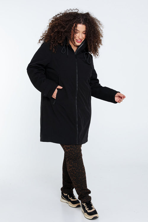 Parka à capuche amovible-Paprika-9