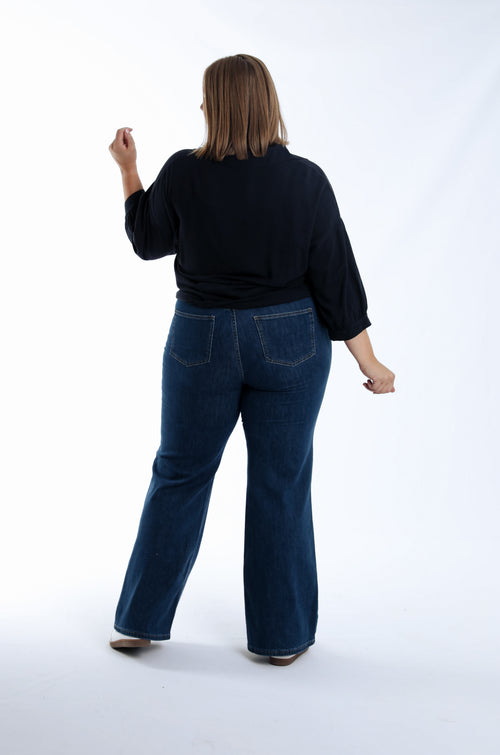 Jeans bootcut L34 Lara-Paprika-3