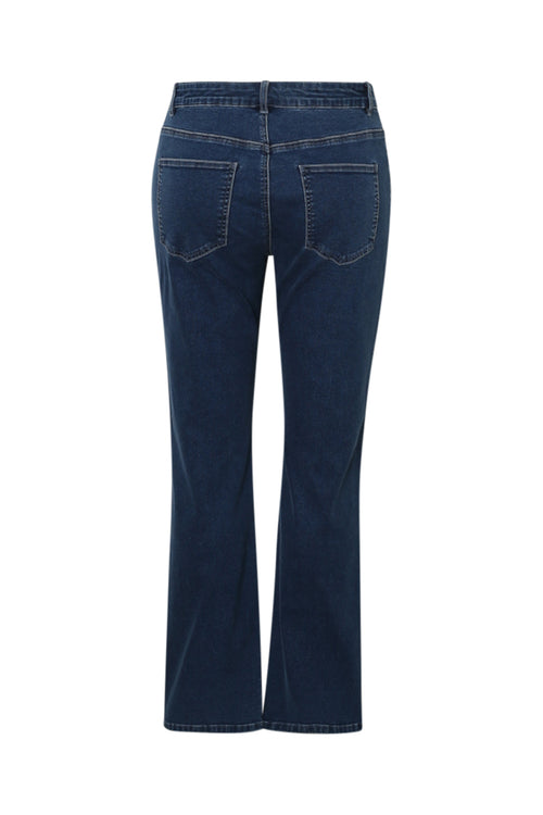 Rechte Mia jeans met borduursels-Paprika-11