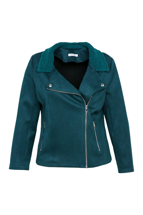 Perfecto uni col bouclette-Paprika-10