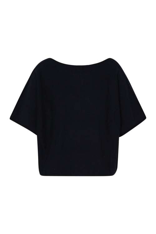 Pull cape uni avec coeur-Paprika-11