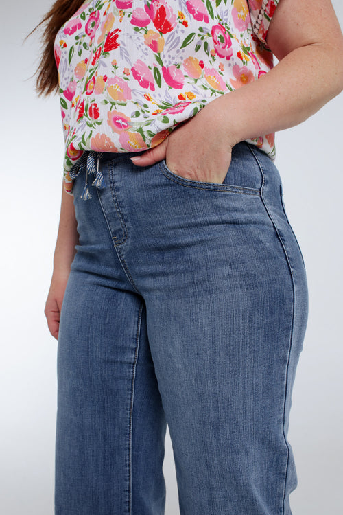 Jegging 7/5 jambes larges-Paprika-5