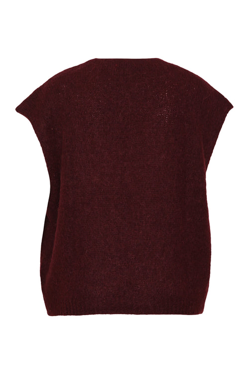 Gilet sans manches uni-Paprika-2