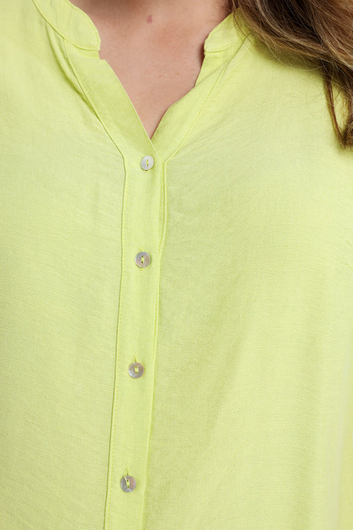 Blouse van viscose effen-Paprika-3