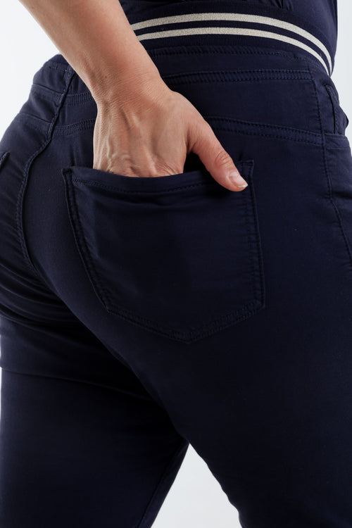 Jegging 3/4 uni-Paprika-5
