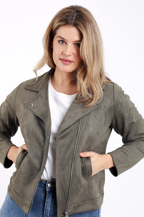 Jasje perfecto suède-effect-Paprika-4