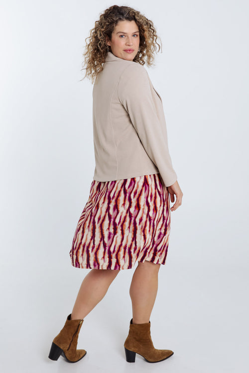 Veste biker unie-Paprika-2