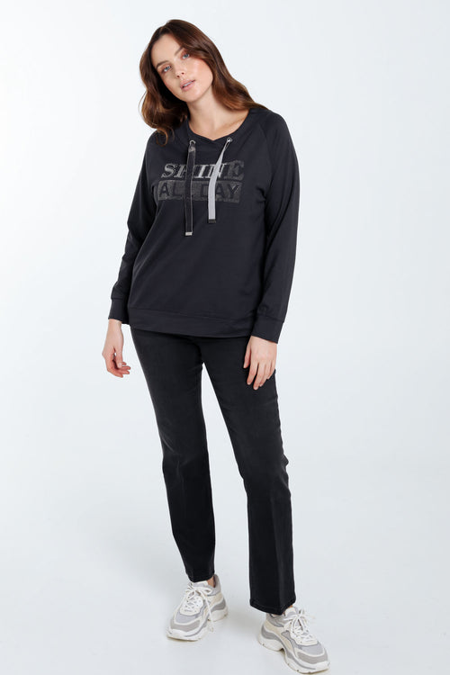 T-shirt en molleton-Paprika-7
