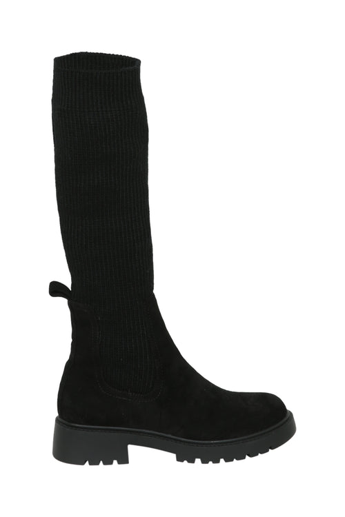 Bottes 2 en 1 en tricot-Paprika-4