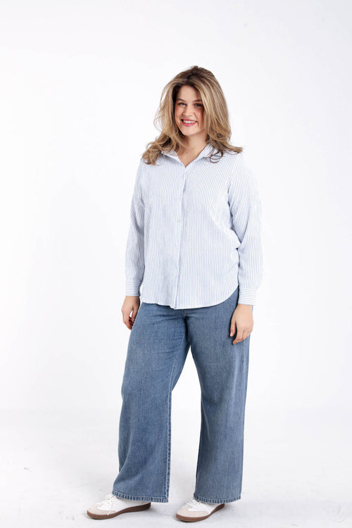 Gestreepte blouse-Paprika-10