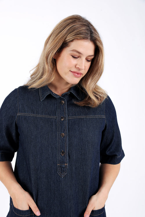 Korte spijkerjurk-Paprika-3